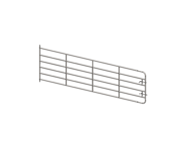 6 Bar Heavy Yard Gate